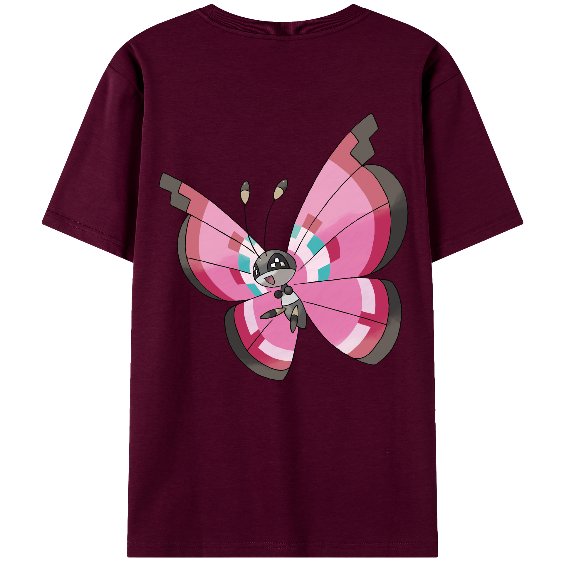（画像用） ポケットモンスター Pokémon レディース半袖Tシャツ(バックプリント)
